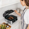 image:imageNinja AG300 4in1 Indoor Grill with 4Quart Air Fryer with Roast Bake and Cyclonic Grilling Technology