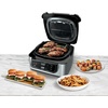 image:imageNinja AG300 4in1 Indoor Grill with 4Quart Air Fryer with Roast Bake and Cyclonic Grilling Technology