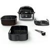 image:imageNinja AG300 4in1 Indoor Grill with 4Quart Air Fryer with Roast Bake and Cyclonic Grilling Technology