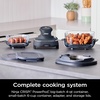 image:imageNinja Air Fryer 25 QT Crispi System  4 Containers with Storage Lids Air Fryer Microwave Freezer amp Dishwasher Safe Non Toxic Portable Cooking System Compatible with Ninja FN100 Crispi SeriesCrispi Deluxe 2