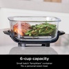 image:imageNinja Air Fryer 25 QT Crispi System  4 Containers with Storage Lids Air Fryer Microwave Freezer amp Dishwasher Safe Non Toxic Portable Cooking System Compatible with Ninja FN100 Crispi SeriesCrispi Deluxe 2