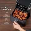 image:imageNinja Air Fryer Pro 5 Qt 5in1 Light Pink AF142PK  Air fry bake roast reheat dehydrate 1750W 400F max Fits 4 lbs fries DishwashersafeCharcoal