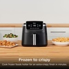 image:imageNinja Air Fryer Pro 5 Qt 5in1 Light Pink AF142PK  Air fry bake roast reheat dehydrate 1750W 400F max Fits 4 lbs fries DishwashersafeGrey