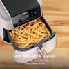 image:imageNinja Air Fryer Pro 5 Qt 5in1 Light Pink AF142PK  Air fry bake roast reheat dehydrate 1750W 400F max Fits 4 lbs fries DishwashersafeLight Pink