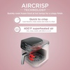 image:imageNinja Air Fryer Pro 5 Qt 5in1 Light Pink AF142PK  Air fry bake roast reheat dehydrate 1750W 400F max Fits 4 lbs fries DishwashersafeLight Pink