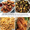 image:imageNinja Air Fryer XL with MaxCrisp 65 Qt 6in1 Grey AF181  Max crisp air fry roast bake reheat dehydrate 1750W 450F max Fits 9 lbs wings4 QT