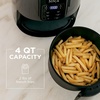 image:imageNinja Air Fryer XL with MaxCrisp 65 Qt 6in1 Grey AF181  Max crisp air fry roast bake reheat dehydrate 1750W 450F max Fits 9 lbs wings4 QT