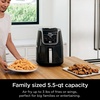 image:imageNinja Air Fryer XL with MaxCrisp 65 Qt 6in1 Grey AF181  Max crisp air fry roast bake reheat dehydrate 1750W 450F max Fits 9 lbs wings55 QT MAX