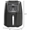 image:imageNinja Air Fryer XL with MaxCrisp 65 Qt 6in1 Grey AF181  Max crisp air fry roast bake reheat dehydrate 1750W 450F max Fits 9 lbs wings55 QT XL