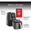 image:imageNinja Air Fryer XL with MaxCrisp 65 Qt 6in1 Grey AF181  Max crisp air fry roast bake reheat dehydrate 1750W 450F max Fits 9 lbs wings55 QT XL