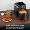 image:imageNinja Air Fryer XL with MaxCrisp 65 Qt 6in1 Grey AF181  Max crisp air fry roast bake reheat dehydrate 1750W 450F max Fits 9 lbs wings65 QT MAX