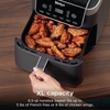 image:imageNinja Air Fryer XL with MaxCrisp 65 Qt 6in1 Grey AF181  Max crisp air fry roast bake reheat dehydrate 1750W 450F max Fits 9 lbs wings65 QT MAX