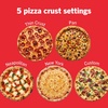 image:imageNinja Artisan Pizza Oven 12in Pizza in 3Min 700F 5in1 Gray MO201  Ninja Artisan Electric Pizza Oven bakes 5 pizza styles and air fries all in one outdoor applianceGray