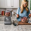 image:imageNinja BN601 Professional Plus Food Processor 1000PeakWatts with AutoiQ Preset Programs Chop Puree Dough Slice Shred with a 9Cup Capacity and a Silver Stainless Finish Renewed