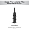 image:imageNinja BN701 Professional Plus Blender with AutoiQ and 64 oz max liquid capacity Total Crushing Pitcher in Grey RenewedGrey