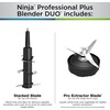 image:imageNinja BN751 Professional Plus DUO Blender 1400 Peak Watts 3 AutoIQ Programs for Smoothies Frozen Drinks amp Nutrient Extractions 72oz Total Crushing Pitcher amp 2 24oz ToGo Cups Black Renewed