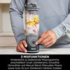 image:imageNinja Blast Max BC251EULD Portable BlenderBlenderSmoothie Maker Lavender  20 oz Rechargeable Blender Cup amp Leakproof Lid 3 Function Smoothies Protein ShakesCool Grey