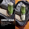image:imageNinja Blast Max Portable Blender Twist amp Go 22oz Grey BC251GY  Twist amp Go removable 22oz vessel AutoiQ Crush amp Smoothie programs cordless Dishwasher safe leakproof lidBlue Raspberry