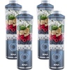 image:imageNinja Blast Max Portable Blender Twist amp Go 22oz Grey BC251GY  Twist amp Go removable 22oz vessel AutoiQ Crush amp Smoothie programs cordless Dishwasher safe leakproof lidNavy
