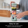 image:imageNinja Blast Portable Blender Cordless 18oz Vessel White BC151WH  USBC rechargeable cordless blending anywhere BlastBlade crushes ice amp frozen fruit Leakproof sip lid dishwasher safeMint