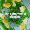 image:imageNinja Blast Portable Blender Cordless 18oz Vessel White BC151WH  USBC rechargeable cordless blending anywhere BlastBlade crushes ice amp frozen fruit Leakproof sip lid dishwasher safeWhite