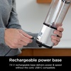 image:imageNinja Blast Portable Blender Cordless 18oz Vessel White BC151WH  USBC rechargeable cordless blending anywhere BlastBlade crushes ice amp frozen fruit Leakproof sip lid dishwasher safeWhite Glitter