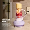 image:imageNinja BlendBOSS Personal Blender 26oz Tumbler 1200PW DB351BL  1200peakwatt BlendBOSS crushes ice to snow 26oz leakproof tumbler chug spout amp detachable straw Dishwasher safeLavender Lemonade