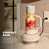 image:imageNinja BlendBOSS Personal Blender 26oz Tumbler 1200PW DB351BL  1200peakwatt BlendBOSS crushes ice to snow 26oz leakproof tumbler chug spout amp detachable straw Dishwasher safeStone Mint