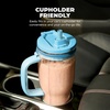 image:imageNinja BlendBOSS Personal Blender 26oz Tumbler 1200PW DB351BL  1200peakwatt BlendBOSS crushes ice to snow 26oz leakproof tumbler chug spout amp detachable straw Dishwasher safeBlue Raspberry