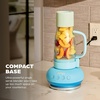 image:imageNinja BlendBOSS Personal Blender 26oz Tumbler 1200PW DB351BL  1200peakwatt BlendBOSS crushes ice to snow 26oz leakproof tumbler chug spout amp detachable straw Dishwasher safeBlue Raspberry