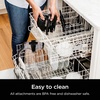 image:imageNinja BlendPro Kitchen System 72oz Blender 5Cup Processor Beige BO402  Total Crushing presets for smoothies ice crush purees amp extracts 72oz blender  5cup processor  18oz cup 1200WNutriNinja Blender DUO