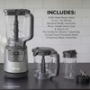 image:imageNinja BlendPro Kitchen System 72oz Blender 5Cup Processor Beige BO402  Total Crushing presets for smoothies ice crush purees amp extracts 72oz blender  5cup processor  18oz cup 1200WBlendPro 4in1 Kitchen System