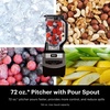 image:imageNinja Blender for Smoothies amp Shakes 1000W 72oz Pitcher Black NJ601AMZ  Total Crushing Tech crushes ice fruit amp veggies for smoothies amp frozen drinks XL 72oz pitcher Dishwasher safe