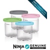 image:imageNinja CREAMi 7in1 Ice Cream Maker Ice Cream Gelato amp more NC299AMZ  Ninja CREAMi transforms frozen bases into ice cream sorbet and milkshakes at a button touch from healthy to indulgentCREAMi NC2NC3 Pints  4 pack
