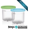 image:imageNinja CREAMi 7in1 Ice Cream Maker Ice Cream Gelato amp more NC299AMZ  Ninja CREAMi transforms frozen bases into ice cream sorbet and milkshakes at a button touch from healthy to indulgentCREAMi NC2NC3 Pints  2 pack