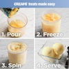 image:imageNinja CREAMi 7in1 Ice Cream Maker Ice Cream Gelato amp more NC299AMZ  Ninja CREAMi transforms frozen bases into ice cream sorbet and milkshakes at a button touch from healthy to indulgentCREAMi 7in1 w 2 Pints
