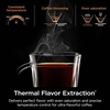 image:imageNinja Coffee Maker 10Cup Carafe FoldAway Frother Black CM401  Permanent Filter amp Removable Dishwasher Safe Reservoir 6 Brew Styles 8 Cup to Travel Mug to Pot Sizes12 Cup