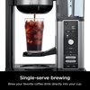 image:imageNinja Coffee Maker 10Cup Carafe FoldAway Frother Black CM401  Permanent Filter amp Removable Dishwasher Safe Reservoir 6 Brew Styles 8 Cup to Travel Mug to Pot Sizes12 Cup