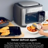 image:imageNinja Combi AllinOne Multicooker amp Air Fryer Stainless Steel SFP701  Cooks complete family meals in 15 mins HyperSteam  Air Fry 14in1 Bake Roast Slow Cook amp more 3 accessories includedMulticooker