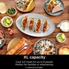 image:imageNinja Combi AllinOne Multicooker amp Air Fryer Stainless Steel SFP701  Cooks complete family meals in 15 mins HyperSteam  Air Fry 14in1 Bake Roast Slow Cook amp more 3 accessories includedMulticooker