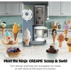 image:imageNinja Creami Scoop amp Swirl 13in1 Ice Cream and Soft Serve Maker NC701  Ninja Creami Scoop and Swirl turns almost anything into ice cream and soft serve at a button touch scooped or swirledCREAMi Scoop  Swirl Blue