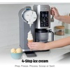image:imageNinja Creami Scoop amp Swirl 13in1 Ice Cream and Soft Serve Maker NC701  Ninja Creami Scoop and Swirl turns almost anything into ice cream and soft serve at a button touch scooped or swirledCREAMi Scoop  Swirl Silver