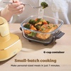 image:imageNinja Crispi Glass Air Fryer 4in1 Grey FN101GY  Max crisp bake air fry recrisp 450F max 4 Qt and 6 Cup containers PFASfree glassGinger Snap