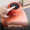 image:imageNinja Crispi Glass Air Fryer 4in1 Grey FN101GY  Max crisp bake air fry recrisp 450F max 4 Qt and 6 Cup containers PFASfree glassOrange Pepper