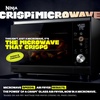 image:imageNinja Crispi Microwave amp Air Fryer with FusionCrisp Silver MW101  Replaces a countertop microwave and air fryer with 14 functions Fast 1000W microwave and powerful 1700W Ninja air fryerBlack
