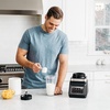 image:imageNinja DB751A Pro Plus DUO Blender 1400W BlackStainless  AutoIQ 3 Modes Smoothies Frozen Drinks 72oz Pitcher 2x24oz Cups Pro Blades Renewed