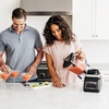 image:imageNinja DB751A Pro Plus DUO Blender 1400W BlackStainless  AutoIQ 3 Modes Smoothies Frozen Drinks 72oz Pitcher 2x24oz Cups Pro Blades Renewed