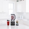 image:imageNinja DB751A Pro Plus DUO Blender 1400W BlackStainless  AutoIQ 3 Modes Smoothies Frozen Drinks 72oz Pitcher 2x24oz Cups Pro Blades Renewed