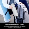 image:imageNinja DW2401GY Thirsti 24oz Travel Water Bottle For Carbonated Sparkling Drinks Colder and Fizzier Longer Leak Proof 24 Hrs Cold Dishwasher Safe Stainless Steel Insulated Tumbler Charcoal GrayWhite
