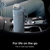 image:imageNinja DW2401GY Thirsti 24oz Travel Water Bottle For Carbonated Sparkling Drinks Colder and Fizzier Longer Leak Proof 24 Hrs Cold Dishwasher Safe Stainless Steel Insulated Tumbler Charcoal GrayBlue